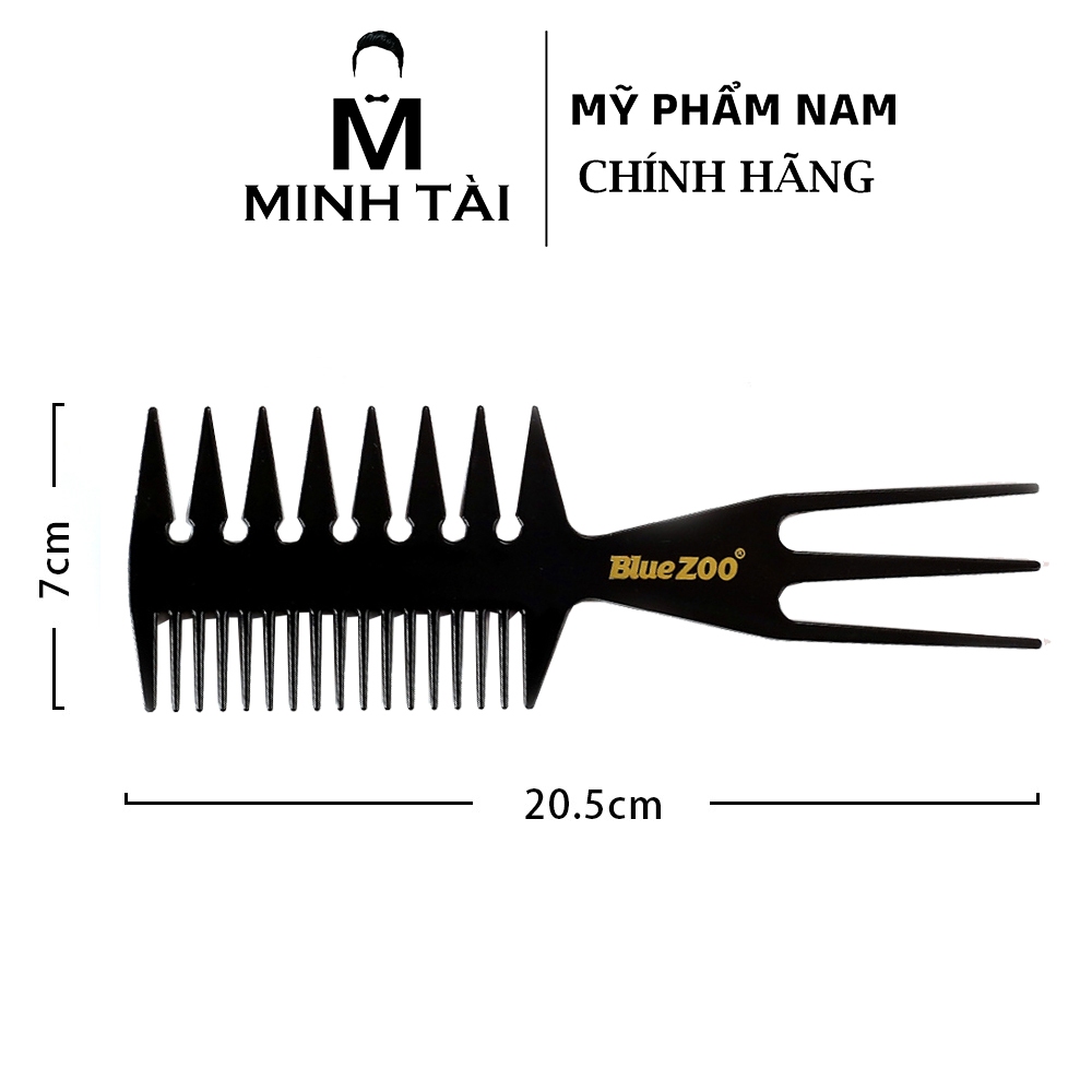 Product image Lược tạo phồng tóc - Lược chải tóc - Lược chịu nhiệt - Lược sấy tóc Đa năng BlueZoo Đen