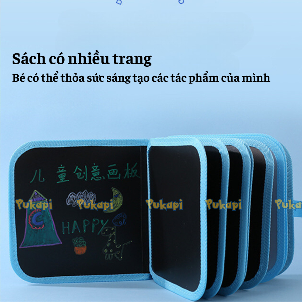 Sách Vẽ Tô Màu Xóa Được Cho Bé Kèm Bút Sách Tập Vẽ Cho Bé Tự Xóa Graffiti Luyện Vẽ Tranh Vẽ Tô Màu-Đồ Chơi Cho Bé PUKAPI