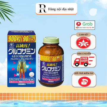 Viên uống Glucosamine 900 viên Nhật Bản, glucosamine 950 viên Nội Địa Nhật Bản