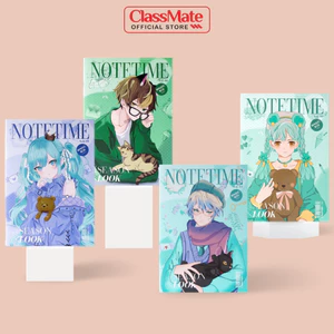 Vở Kẻ Ngang 200 Trang Classmate Vở Viết B5 Tập Sinh Viên 70gsm Có Bìa Notetime Chống Nước, Ghi Chép, Viết ài NB5-20-0103