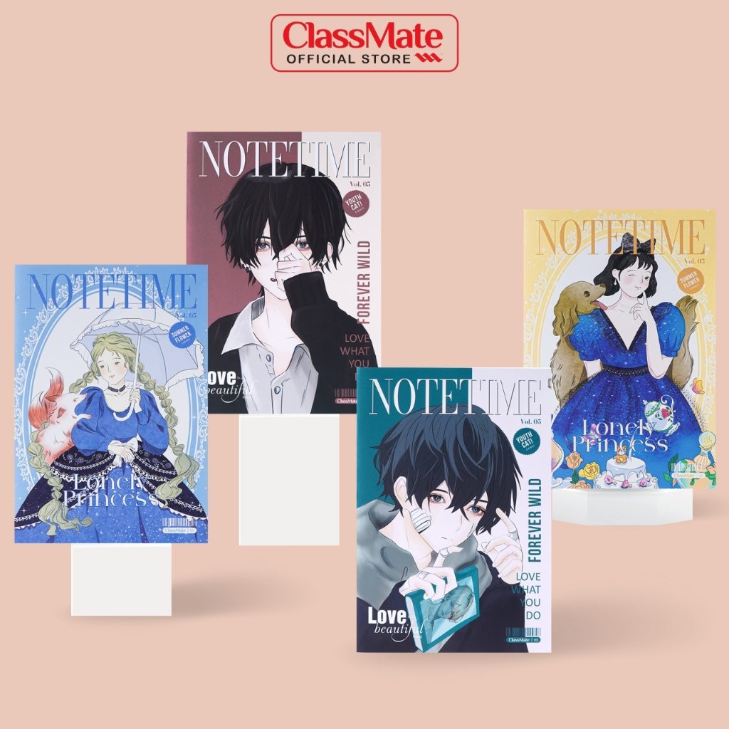 Vở Kẻ Ngang 120 Trang Classmate Tập Sinh Viên Notetime B5, Vở Viết 60gsm Có Bìa Chống Nước Ghi Chép Viết Bài NB5-08-0105