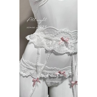 BR1 Set cosplay nội y ren, bộ đồ lót lingerie bralette kèm dây đai nối đùi gợi cảm BR1