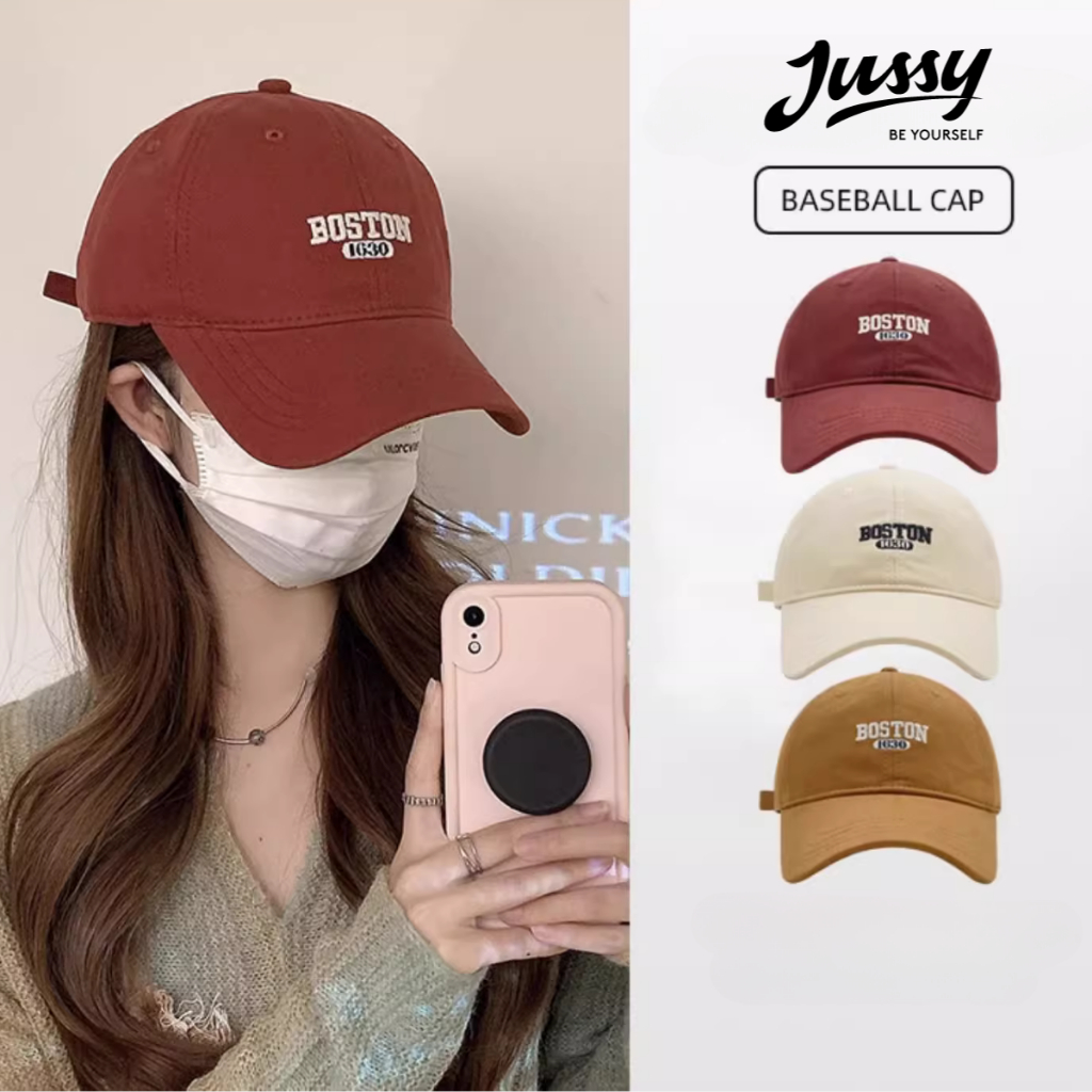 [Choice] Mũ lưỡi trai bóng chày 1630 Boston jussy Official Mũ Nón kiểu dáng thông thường dành cho nữ LFA09617