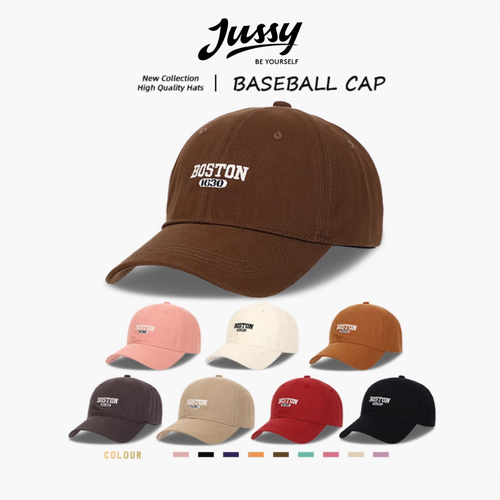 [Choice] Mũ lưỡi trai bóng chày 1630 Boston jussy Official Mũ Nón kiểu dáng thông thường dành cho nữ LFA09617