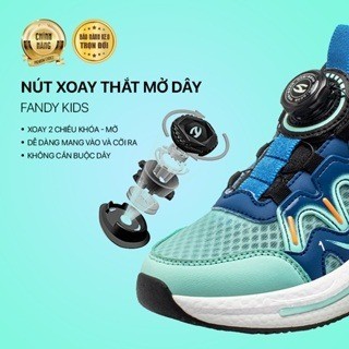 Giày bóng rổ HOBIBEAR GU8219 đế EVA chống trượt, giày trẻ em thể thao có khóa xoay tiện lợi