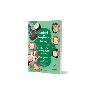 Sách - Combo Giáo Trình Tiếng Trung Trẻ Em – Xin Chào Tiếng Trung - Giáo Trình + SBT Tập 2