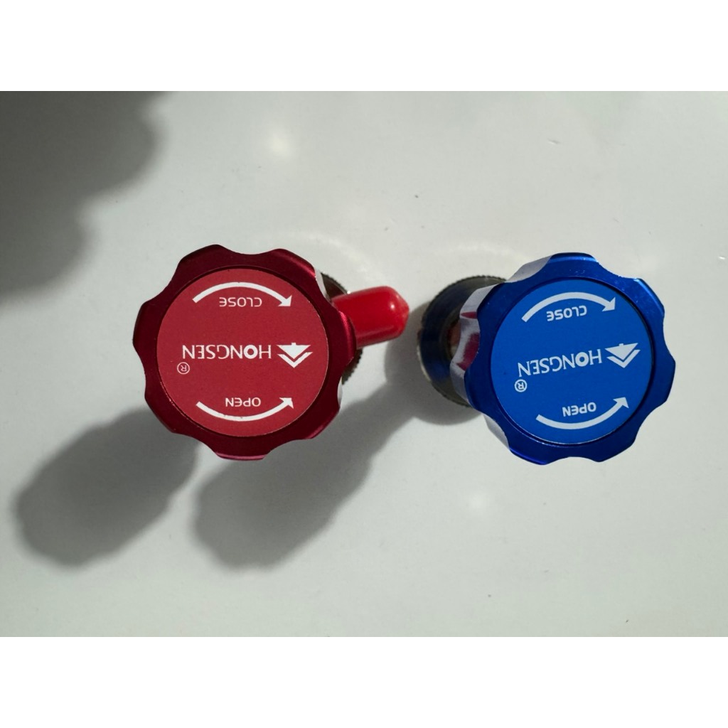 Van Mở Gas HS Loại Tốt Xanh Dùng Cho Gas R600, Đỏ Dùng Cho Gas R134