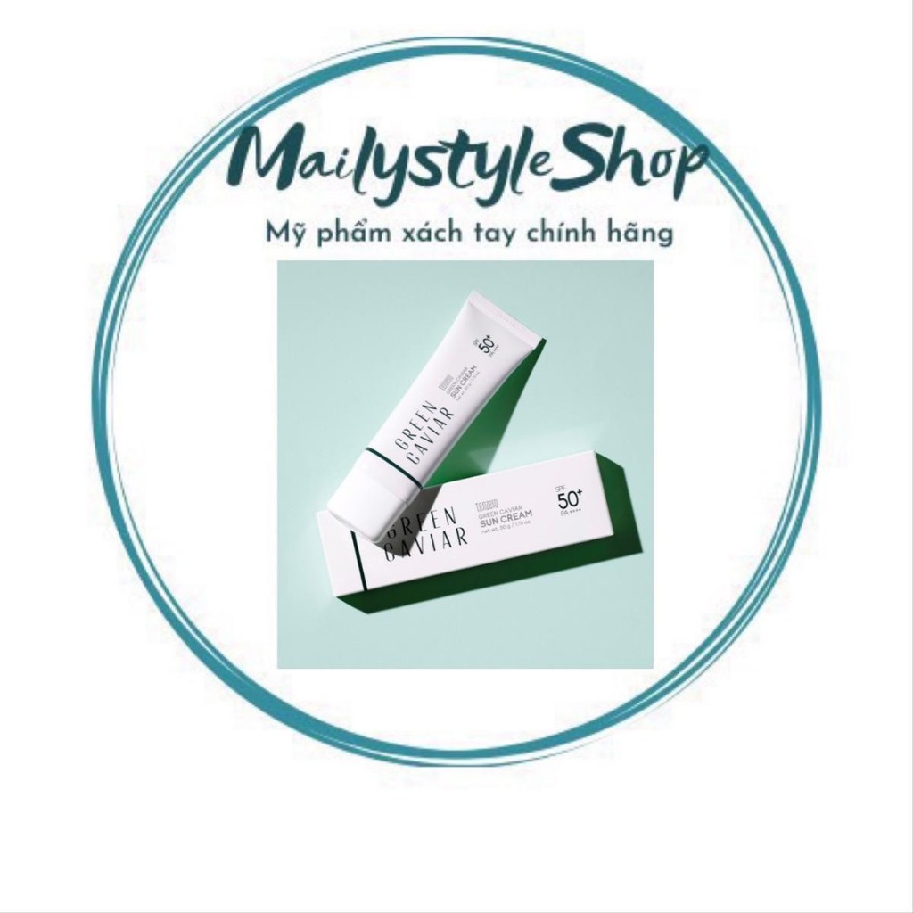 A56_ KEM CHỐNG NẮNG TENZERO GREEN CAVAR SUN CREAM | Shopee Việt Nam