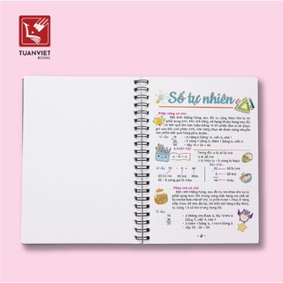 Sổ Giấy Lò Xo Take Note Toán 2-3 TUANVIET BOOKS cỡ A5 (Phiên Bản Mới Nhất)