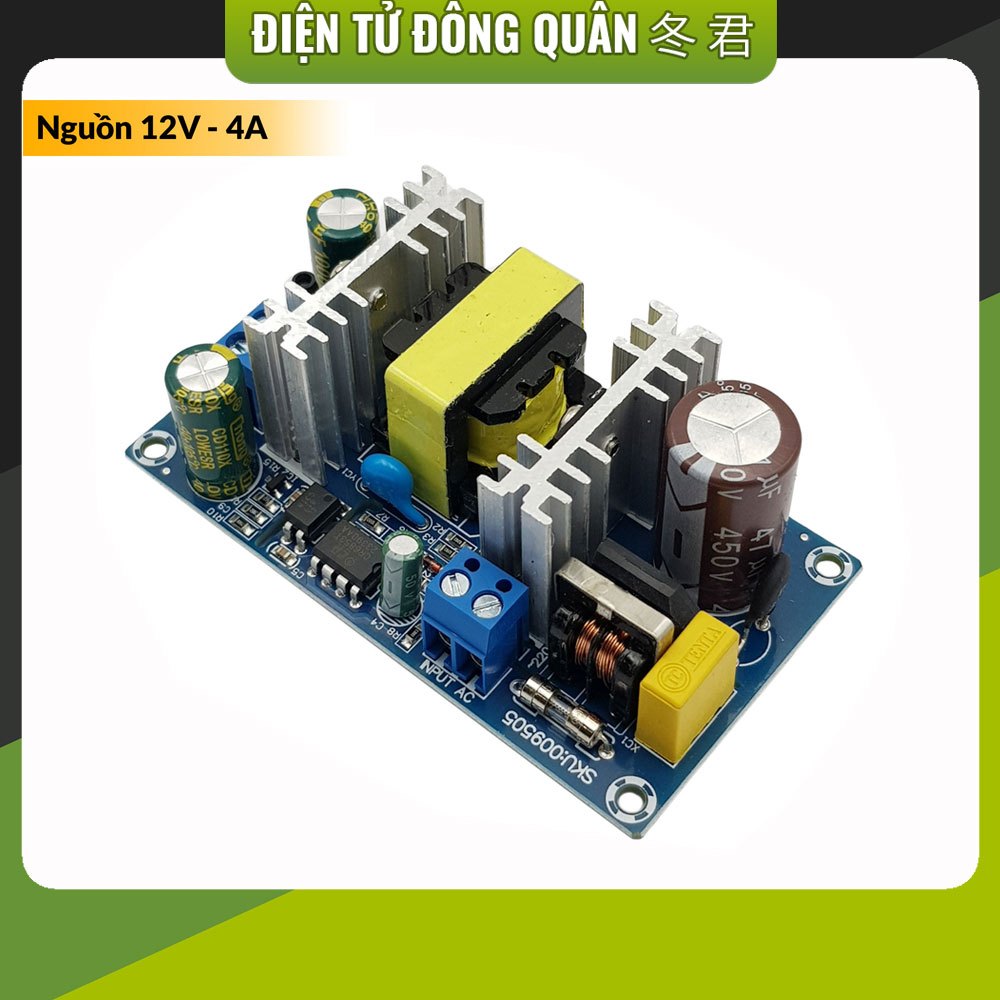 [HCM] Module Nguồn 12V 4A [ĐIỆN TỬ] | Shopee Việt Nam