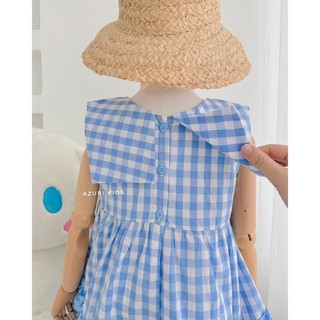 Váy bé gái cổ vuông cách điệu hoạ tiết cinnamoroll hot hit, đầm bé gái sz 10-30kg, váy cho bé gái mùa hè