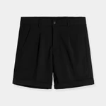 Quần short tây nam Ben & Tod RE2220 BD487 form suông dày dặn đứng form nam tính cao cấp trên gối — ảnh 3