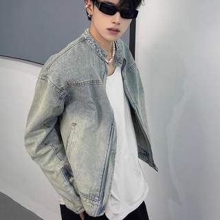 Áo Khoác Jeans Denim Jacket From Boxy Dáng Crop Thời Trang Unisex