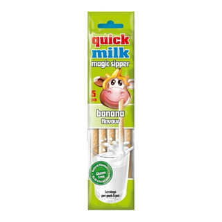 Ống hút đổi vị Quick Milk Magic Nhật Bản 5 ống
