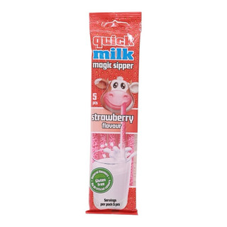 Ống hút đổi vị Quick Milk Magic Nhật Bản 5 ống