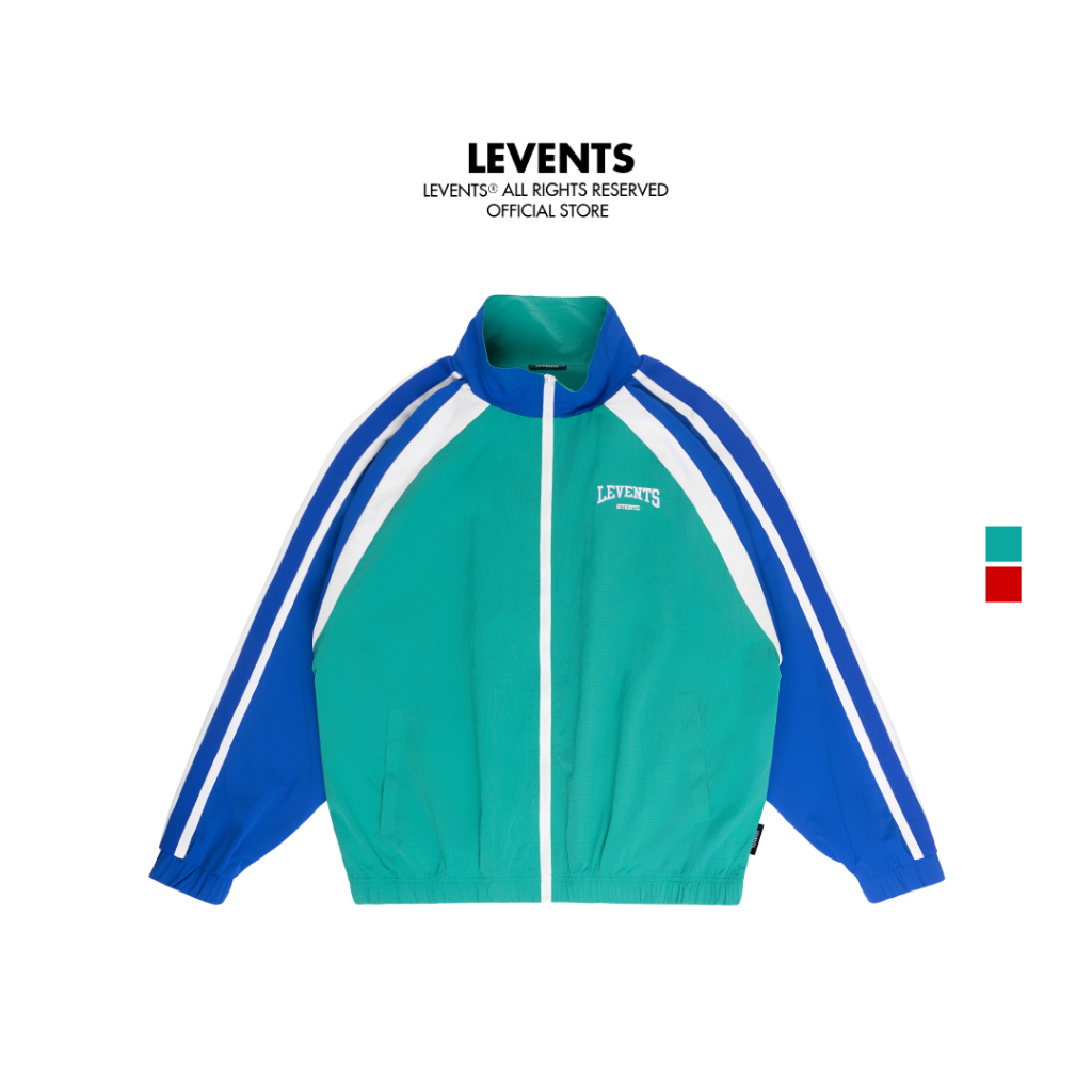 Áo Khoác Levents 2tone Nylon Jacket Chất Dù Unisex Sporty | Shopee Việt Nam