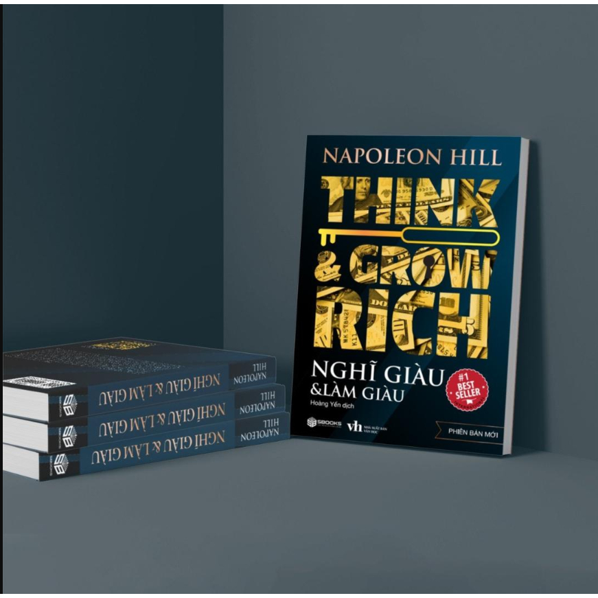 Sách - Nghĩ Giàu Làm Giàu (Napoleon Hill) - Sbooks Store