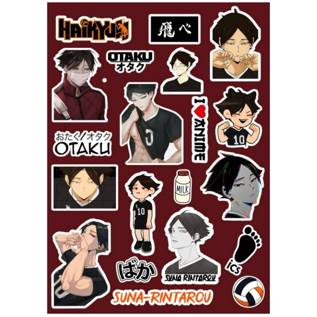 SUNA - STICKER A5 - sticker anime - Cắt Sẵn - Sắc nét - Bền màu - Chống ...