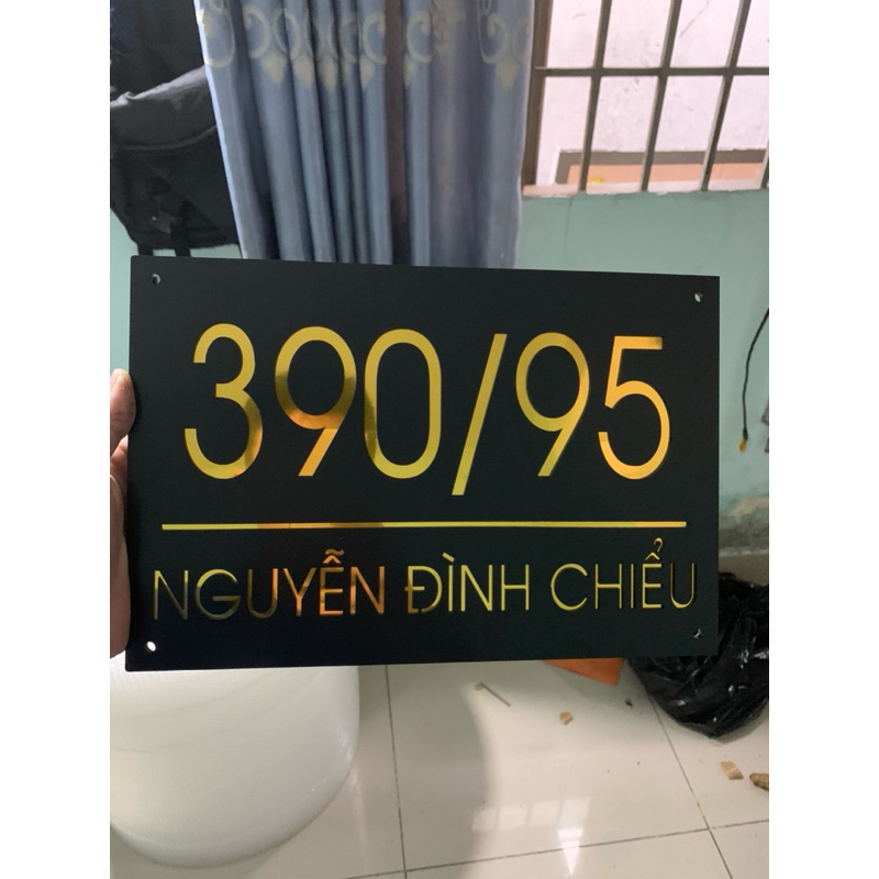 Biển số nhà. Bảng số nhà. Đặt hàng theo yêu cầu. BSN