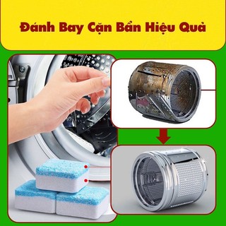Viên tẩy vệ sinh lồng máy giặt,Viên tẩy cặn bẩn-Diệt khuẩn lồng máy giặt