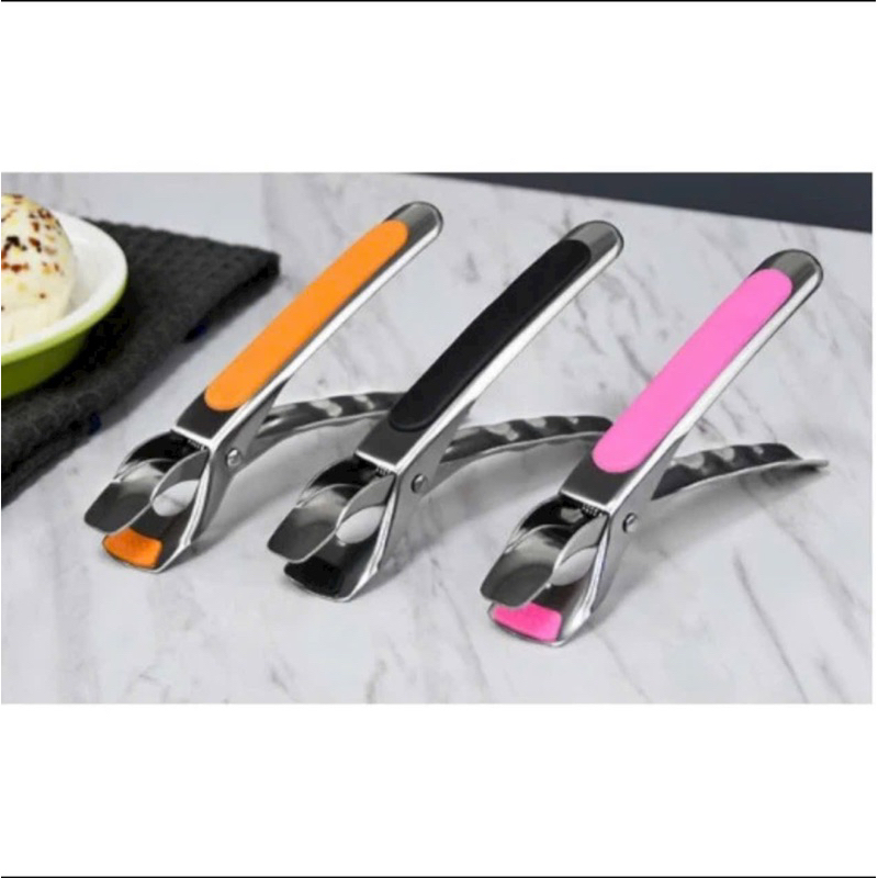 Kẹp gắp đổ nóng inox - gắp chén đĩa chịu nhiệt cao - kẹp chống bỏng tay khi bưng đồ (Tuyển   )