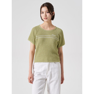 Áo len 8SECONDS Bone Embroidery Pullover