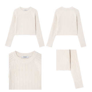 Áo len 8SECONDS Lip Tissue Round Neck Pullover