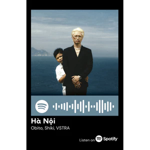 Thẻ Spotify ca sĩ Obito (có thể quét được mã)