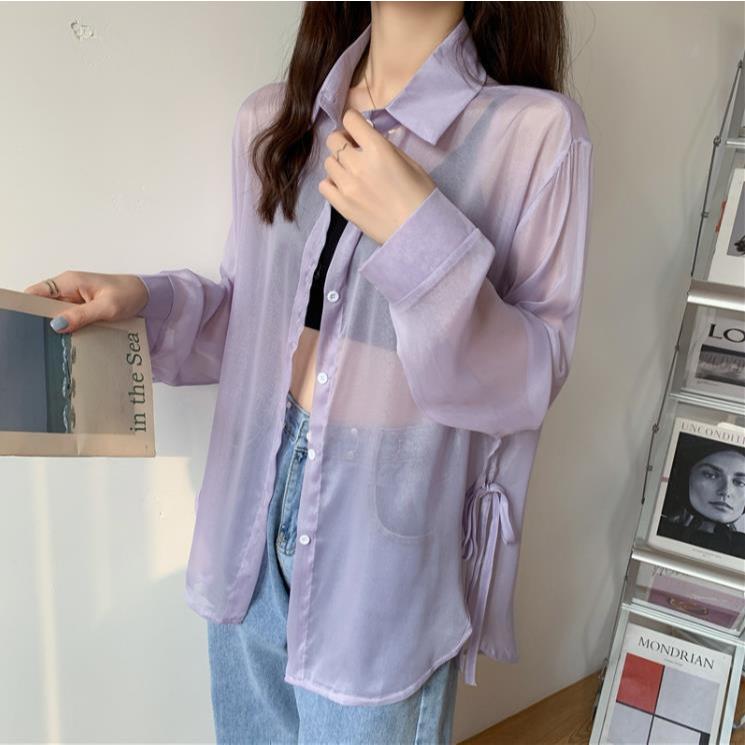 1 áo Tím Nhạt sườn