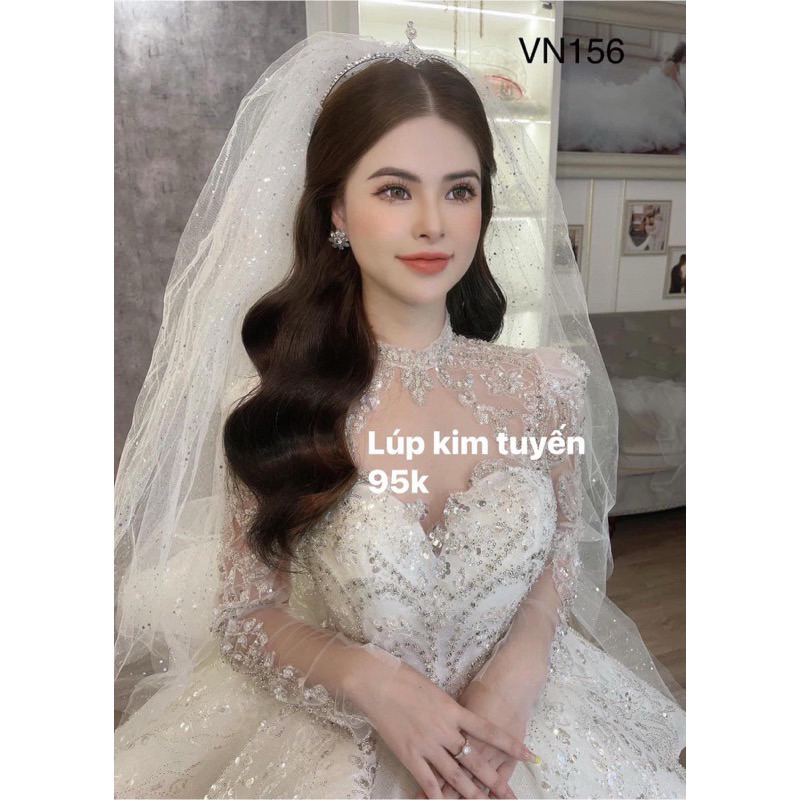 Voan kim tuyến 2 tầng phồng và 1 tầng-VN187