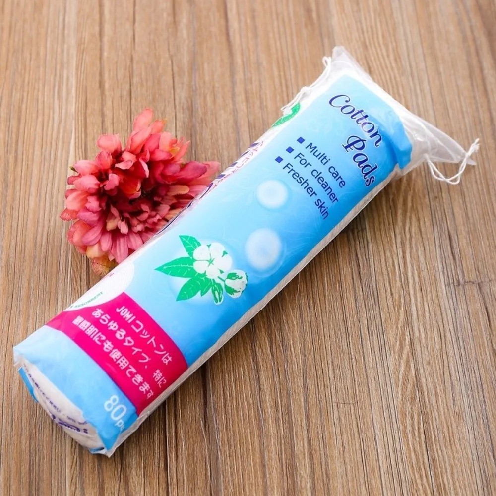 Bông Tẩy Trang Jomi chính hãng 80 miếng/Túi