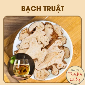 Bạch truật khô 100g, thái lát, thơm, sạch, trà bạch truật, tốt cho sức khoẻ - Lãn ông