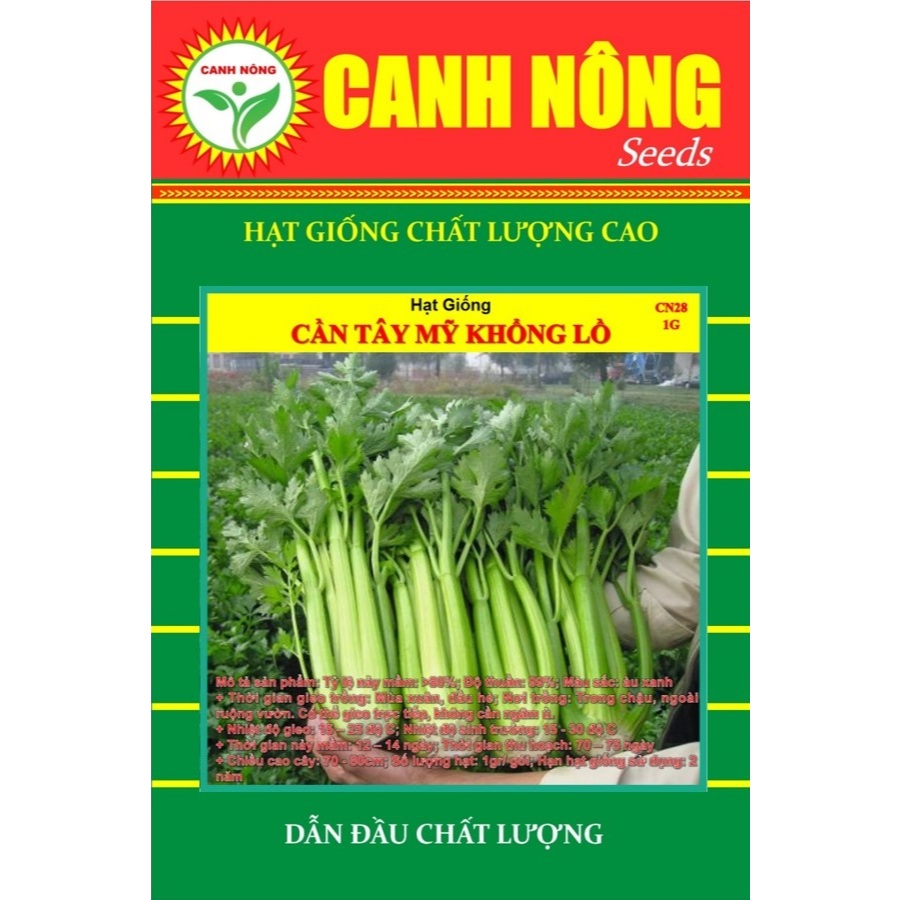 Hạt giống Rau Thơm Dễ Trồng, Dễ Chăm Sóc, Trồng Quanh Năm, Thu Nhiều Lần - Hạt giống CANH NÔNG