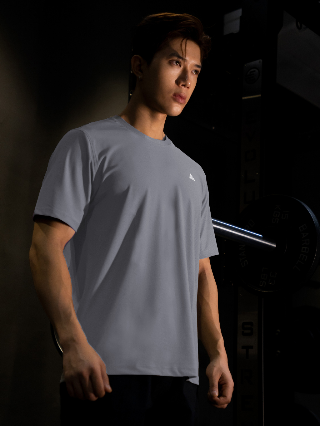 Ảnh Áo tập gym nam Fitme Performance 2.0 form oversize co giãn cao cấp, hỗ trợ boxing chạy bộ AOTN01 4