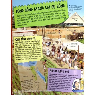 Sách - Tìm Hiểu Về: Ai Cập Cổ Đại, Vũ Trụ, Khủng Long, Cơ Thể Người (Sách dành cho trẻ từ 6 tuổi)