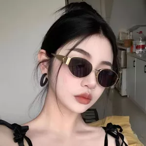 Kính râm mát thời trang nữ phong cách Hàn Quốc chụp ảnh cưới áo dài kỷ yếu siêu hot hit ABICA 350