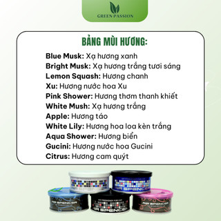 Sáp Thơm Ô Tô Cao Cấp Air Spencer - Hàng Nội Địa Nhật Bản Lưu Hương Lâu, Đa Dạng Mùi Hương