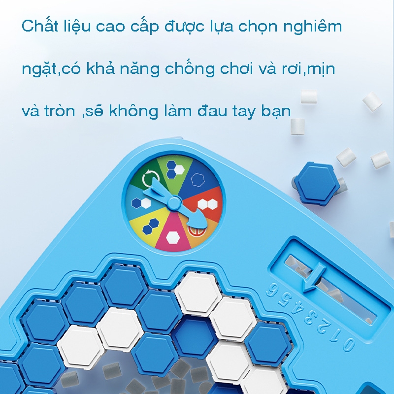 [Size Lớn] Chim cánh cụt phá băng - Đồ chơi đập băng giải cứu chim cánh cụt cho bé vui chơi giải trí