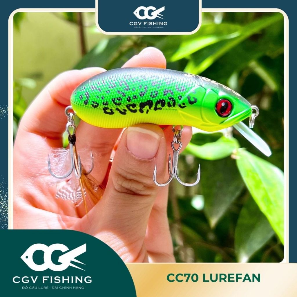 Mồi lure CC70 12.5G 7cm action nổi câu lóc, chẽm... | Shopee Việt Nam