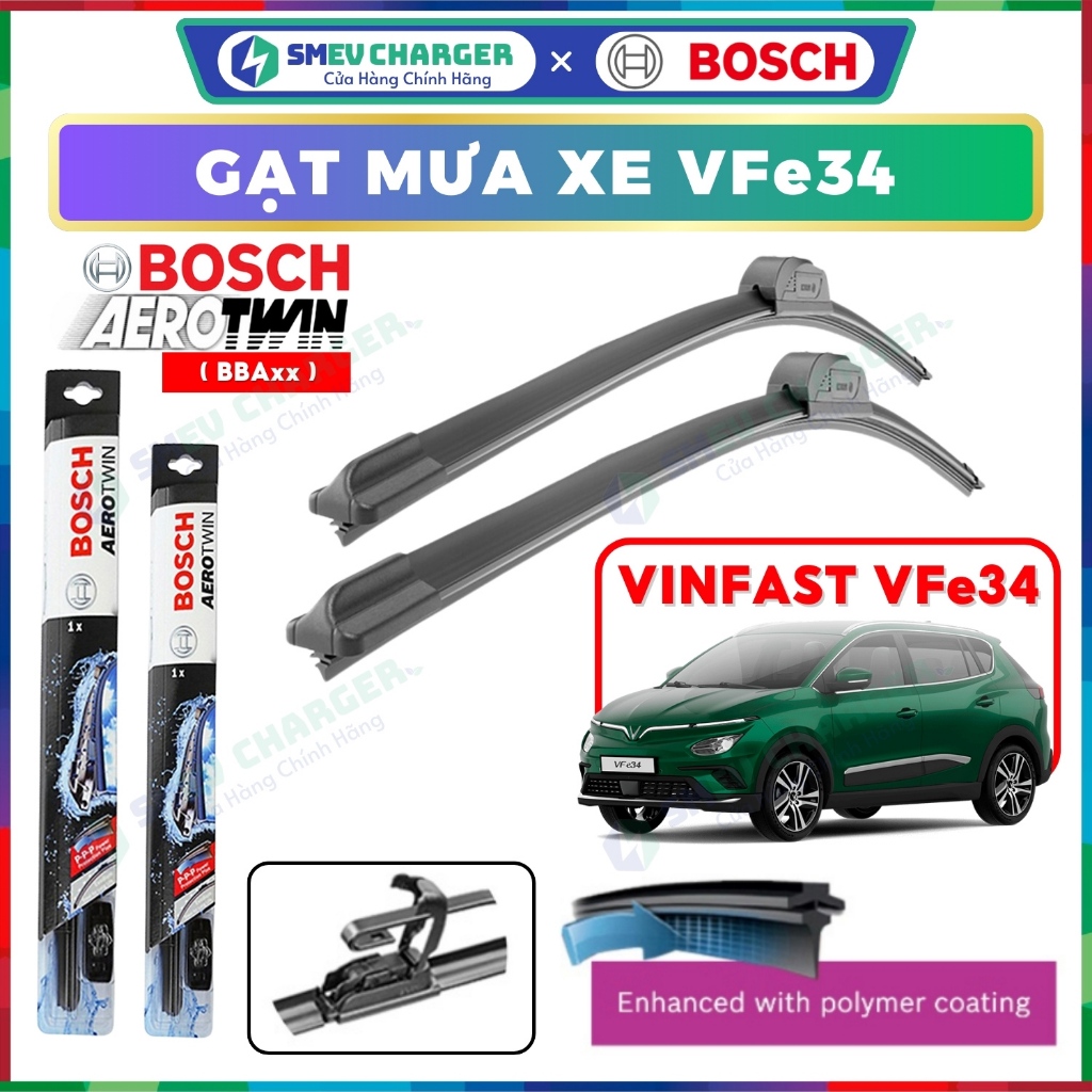 Gạt mưa xe VFe34 BOSCH chính hãng | Chuyên Dụng Cho Xe ĐIỆN - SMEV phân ...