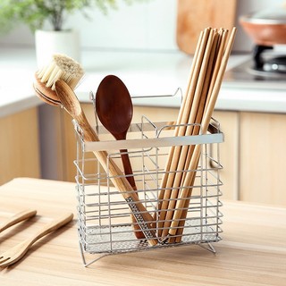 Giỏ Đựng Đũa INOX Sang Trọng và Tiện Ích - Gọn Gàng cho Bàn Ăn. Mua Tại MINH NHUN!