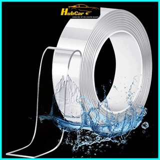 Băng Dính 2 Mặt Trong Suốt Băng Keo 2 Mặt Siêu Dính Công Nghệ Nano Không Để Lại Vết Keo Khi Bóc