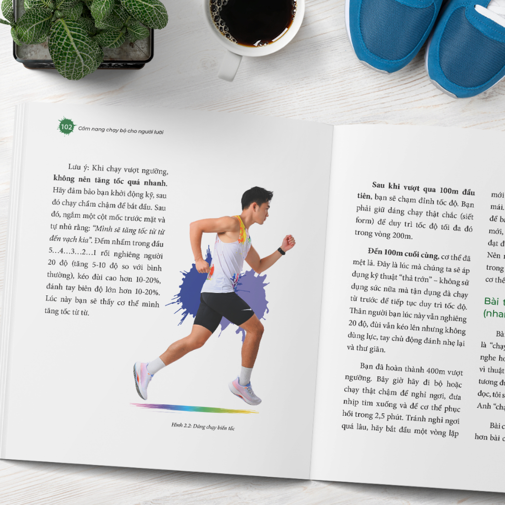 Sách - Cẩm Nang Chạy Bộ Cho Người Lười - Ba Tiếng Mỗi Tuần Hoàn Thành Half-marathon