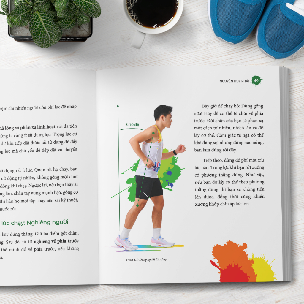 Sách - Cẩm Nang Chạy Bộ Cho Người Lười - Ba Tiếng Mỗi Tuần Hoàn Thành Half-marathon
