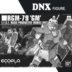 Mô Hình Lắp Ráp P-Bandai Gundam Ecopla HG RGM-79 "GM" (New Seal)