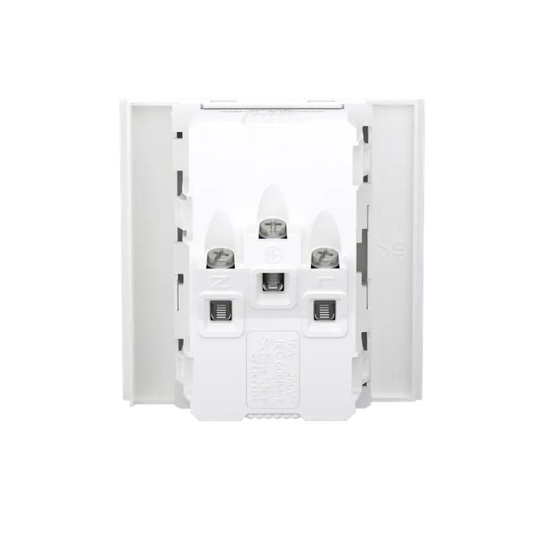 Tìm hiểu ổ cắm đôi 3 chấu Schneider AvatarOn A M3T426UST2S_WE Schneider, bắt vít