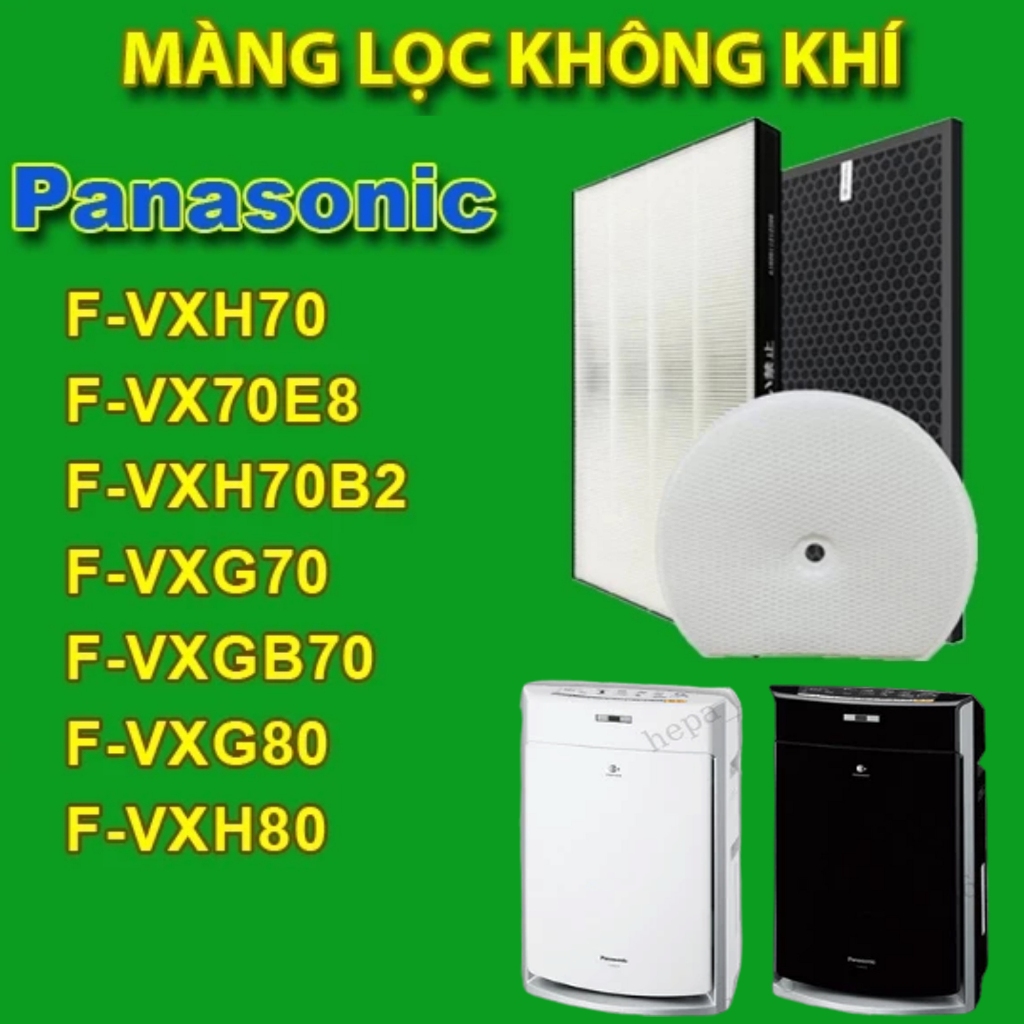 Màng lọc không khí panasonic F-VXG70 VXH70 VXH80 VXG80 VX70E8 | Shopee Việt  Nam