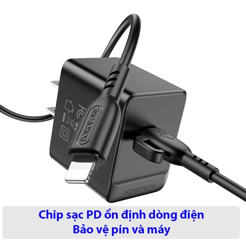 Ảnh Củ sạc nhanh 20W Borofone BA38 bảo hành 12 tháng 4