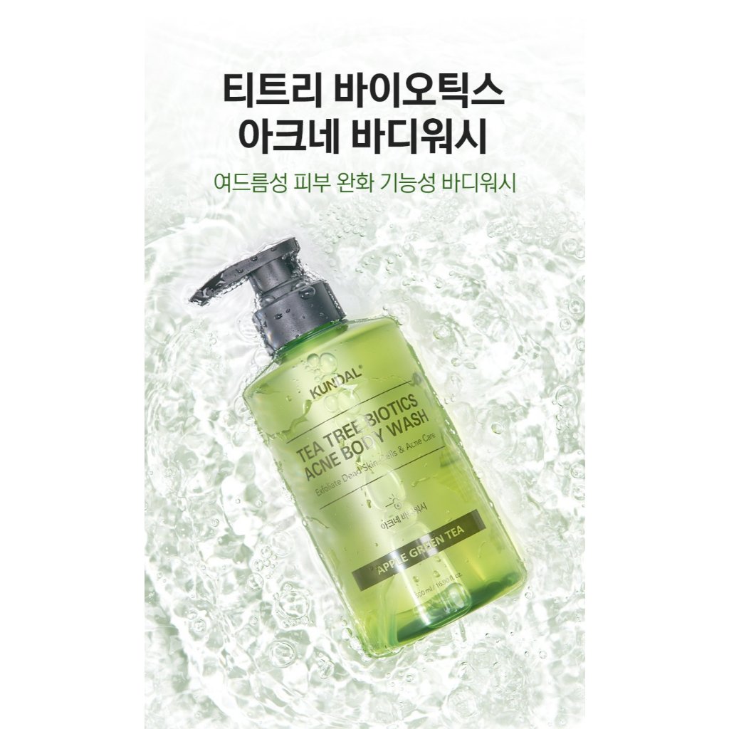 A81_ Sữa tắm làm dịu da, ngừa mụn tràm trà Kundal Tea Tree Biotics Acne Body Wash giá tốt