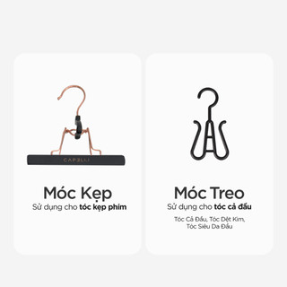 Móc Treo Và Túi Bảo Quản Tóc Giả CAPELLI